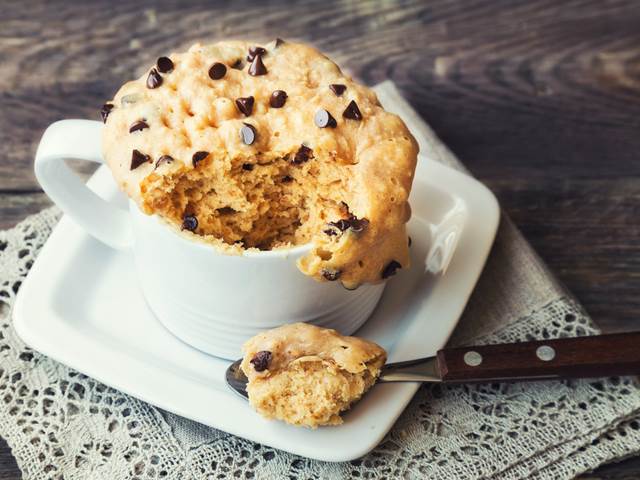 Proteinový čokoládový mug cake