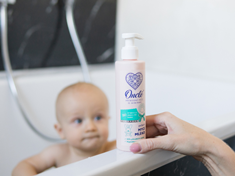 TESTOVÁNÍ: Testujeme mycí mléko Onclé na tělo i vlásky, které mohou miminka používat už od narození